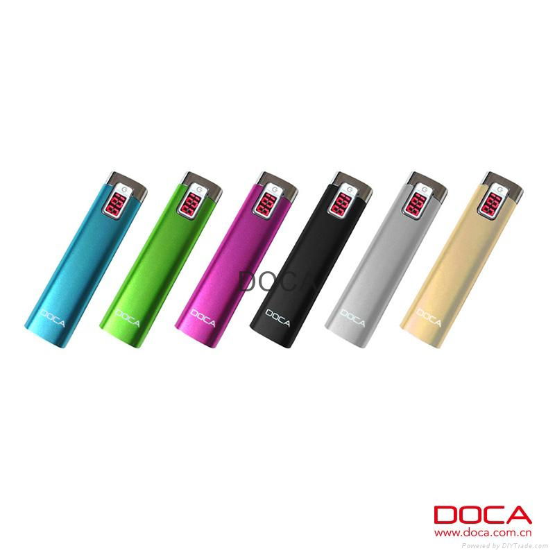 DOCA D516 2600mAh universal power bank USB output