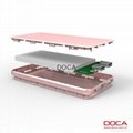DOCA D607 Ultra-thin Power Bank 10000mah portable charger 1