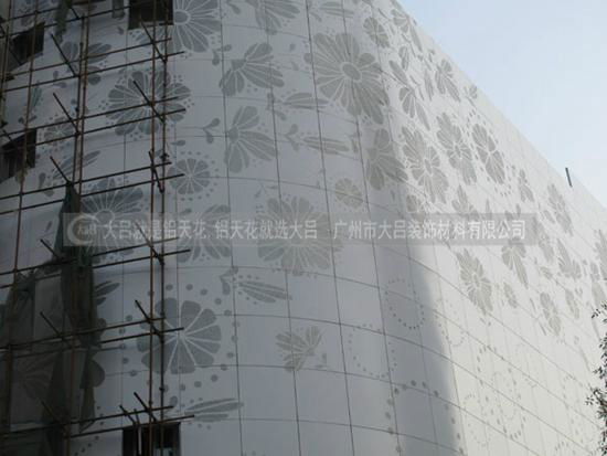 广东外墙冲孔氟碳铝单板 2