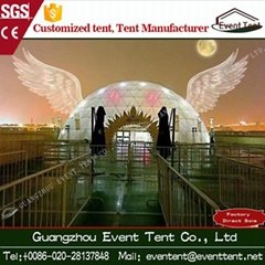 Commercial dome tents movable houses prefabricated dome houses for sale 
