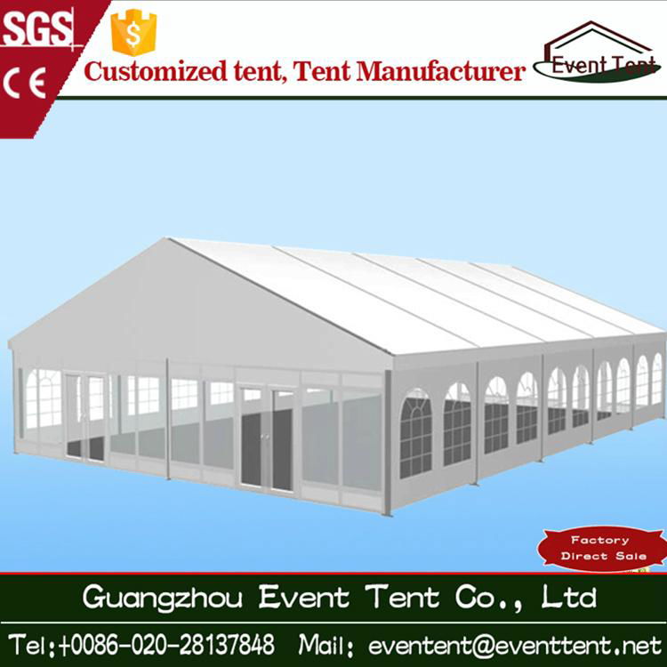12x12 marquee party wedding tents clear party tent with wedding decoration 2