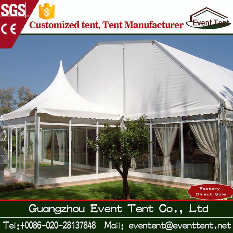 12x12 marquee party wedding tents clear party tent with wedding decoration 4
