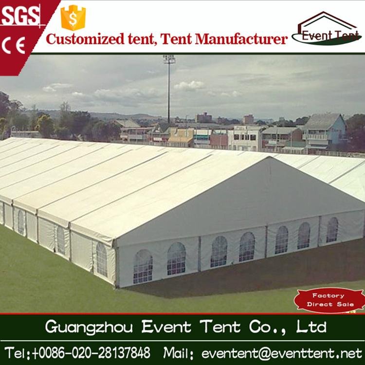 500 people Heavy duty PVC white small wedding marquee party tent gazebo tent fo