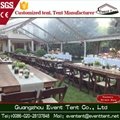 Transparent marquee party wedding tent 12mx15m for outdoor banquet