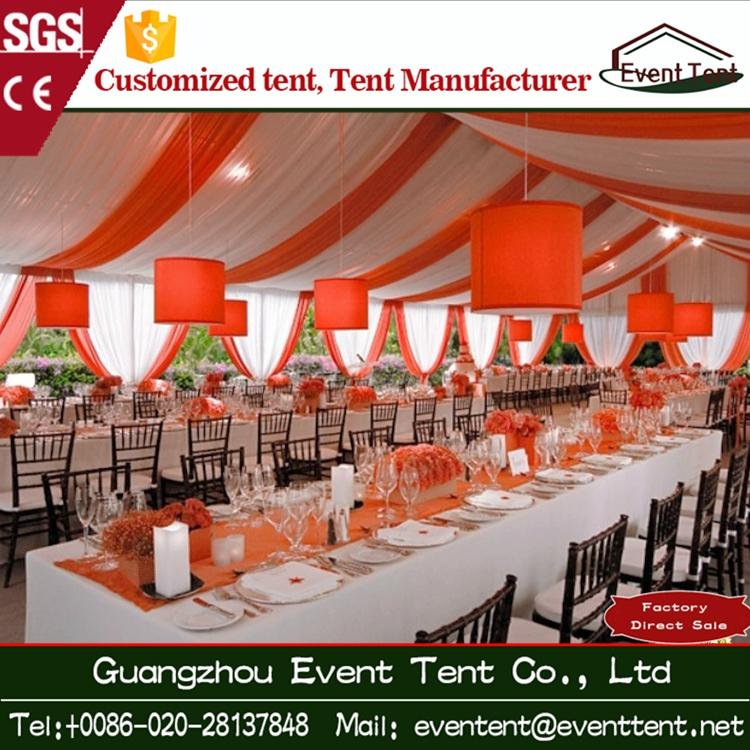 luxury 100 people gazebo wedding party tent 3