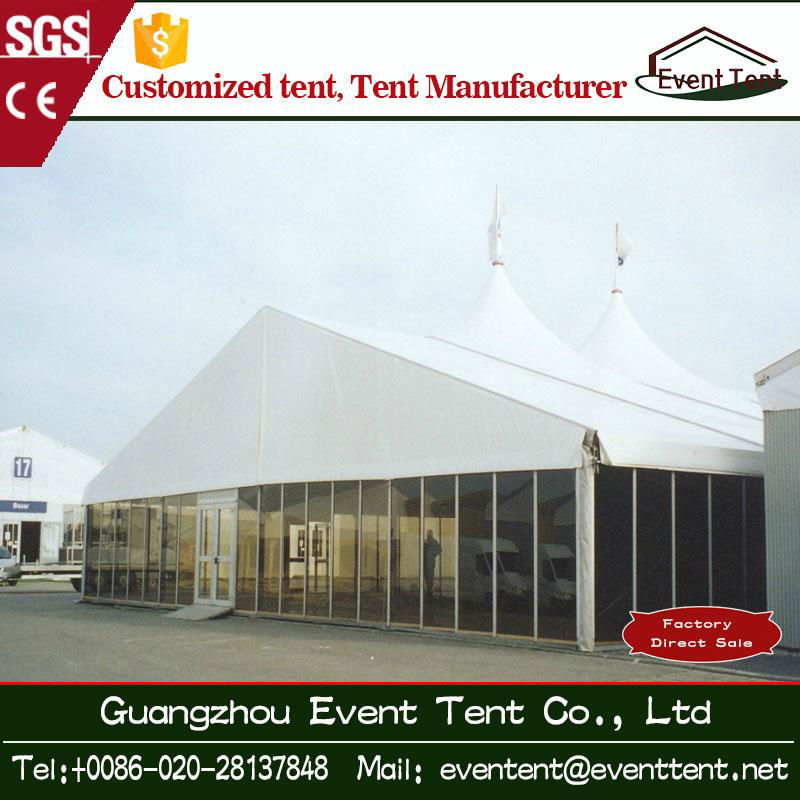 Durable giant outdoor PVC roof and walls wedding party tent for sale 2