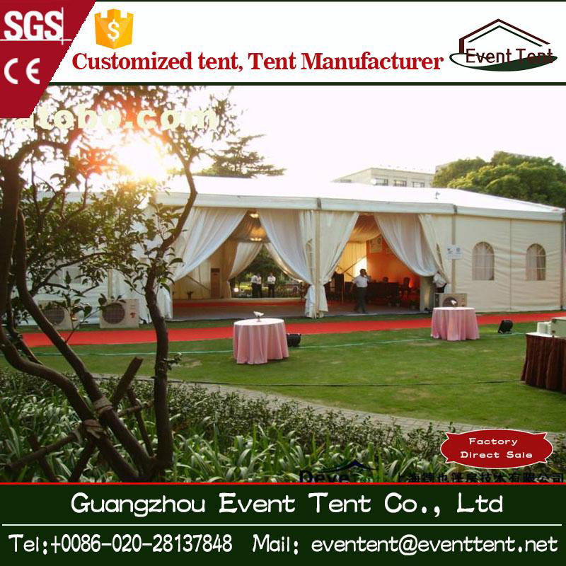 Durable giant outdoor PVC roof and walls wedding party tent for sale 4