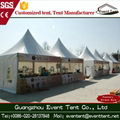 Hot sale outdoor party canopy tent pagoda event tent 4