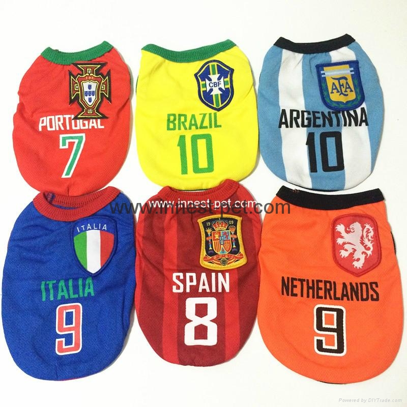 football team dog clothes c01 INNEST PET (China Manufacturer