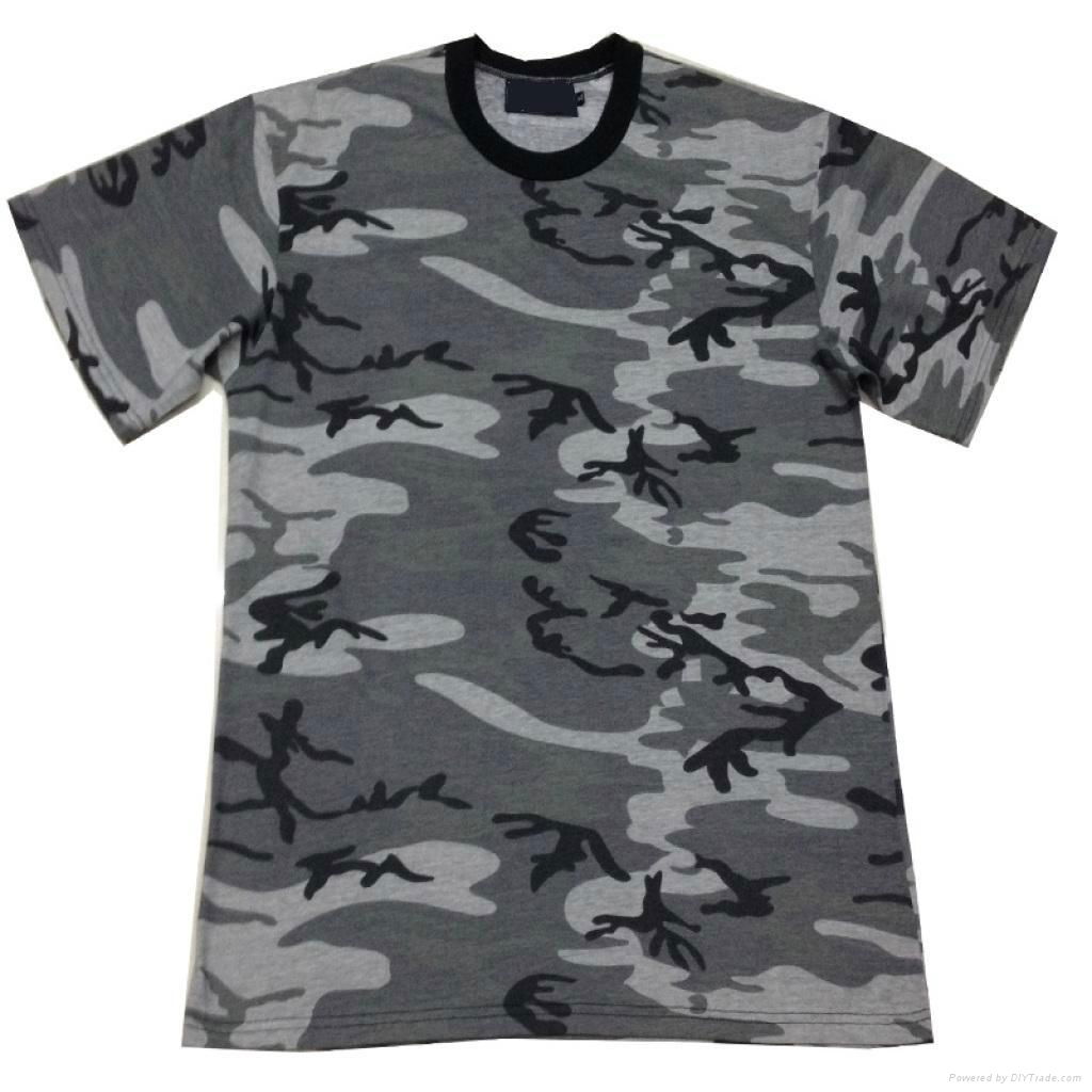 Men’s short sleeve camouflage t shirt - JXSS-TS160002 - JXSS (China ...