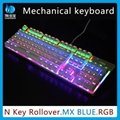 Gaming mechanical keyboards RGB