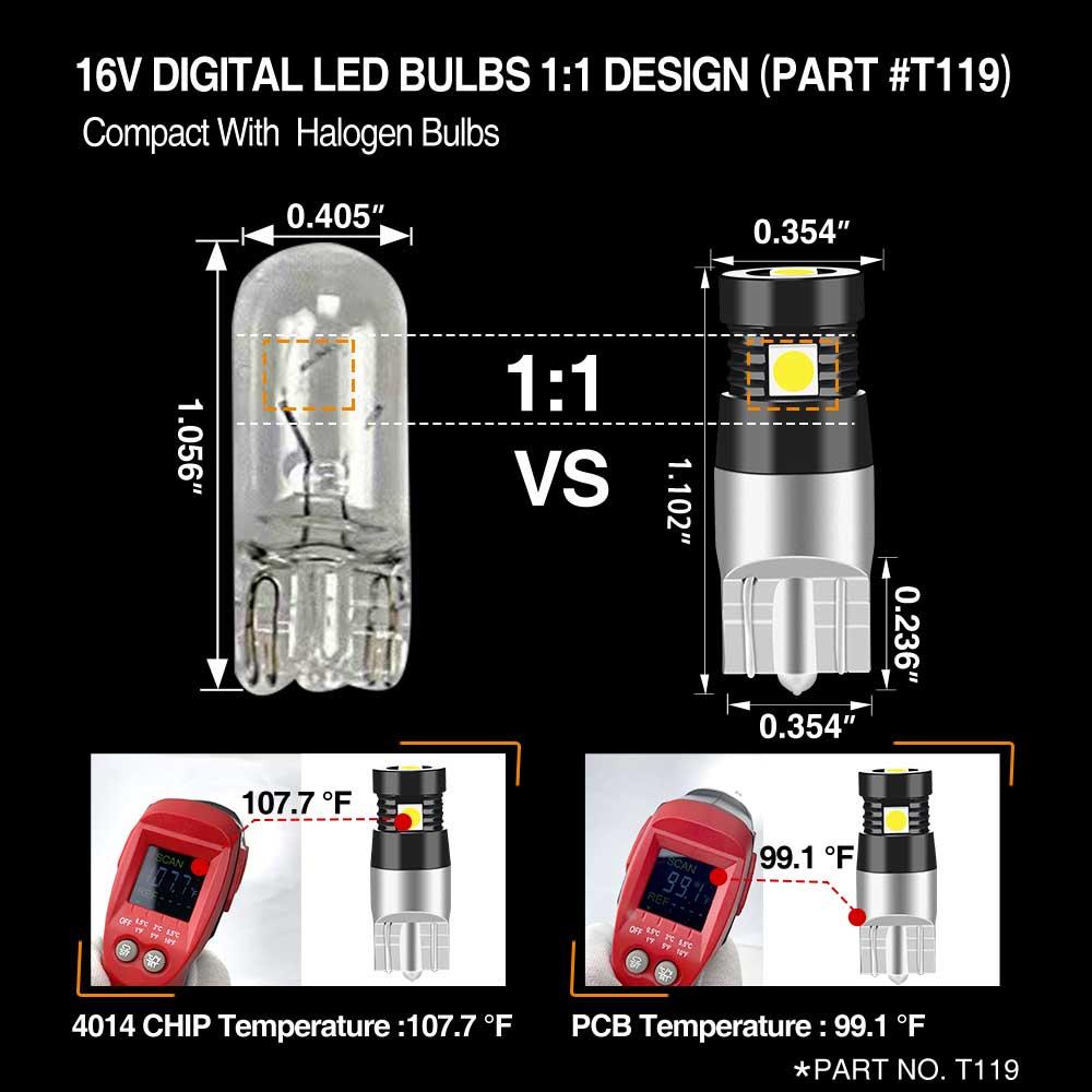 廠家汽車LED T10示寬燈 閱讀燈 儀表燈 牌照燈 5