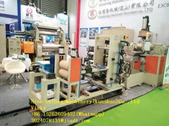 JDL-100 Single screw rubber damping sheet extruder production line