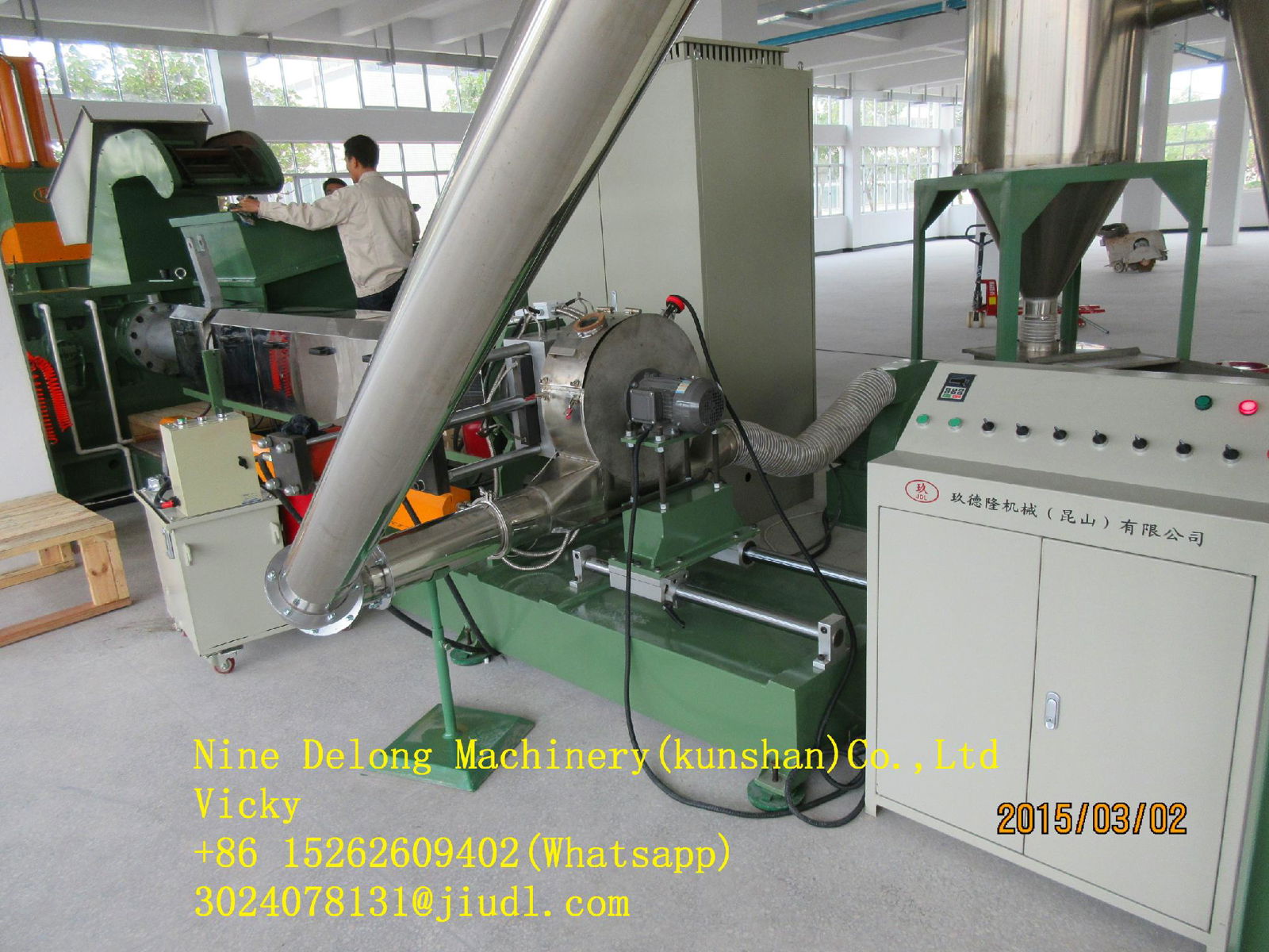 CALCIUM CARBONATE HIGH FILLING MASTERBATCH GRANULATOR 4