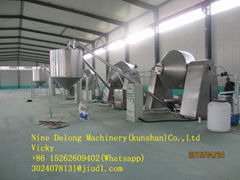 Silane cross-linked polyethylene cable material granulator production line