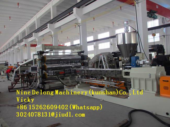 EVA Car Interior Decoration Sheet Extruder Machine Can Be Customized 4