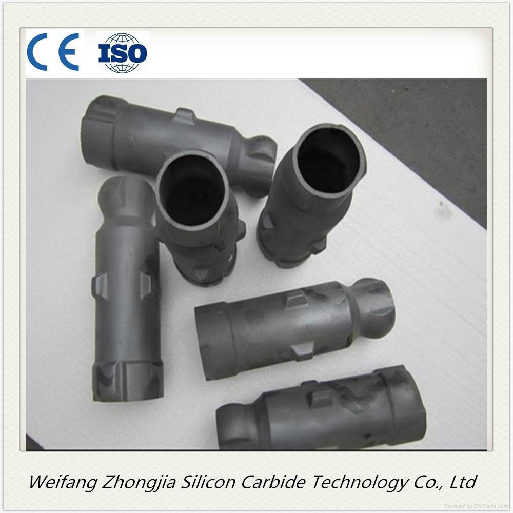 silicon carbide sisic radiation pipe with high temperature tolerance 5