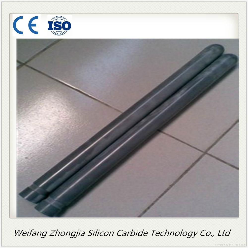 sisic thermocouple production tube for chemical industry 2