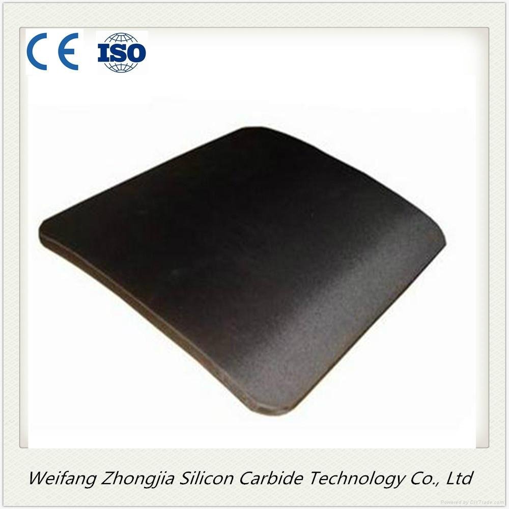 Sisic body armor plate with high hardness 2