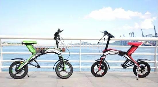 易步智能電動折疊自行車X1 2