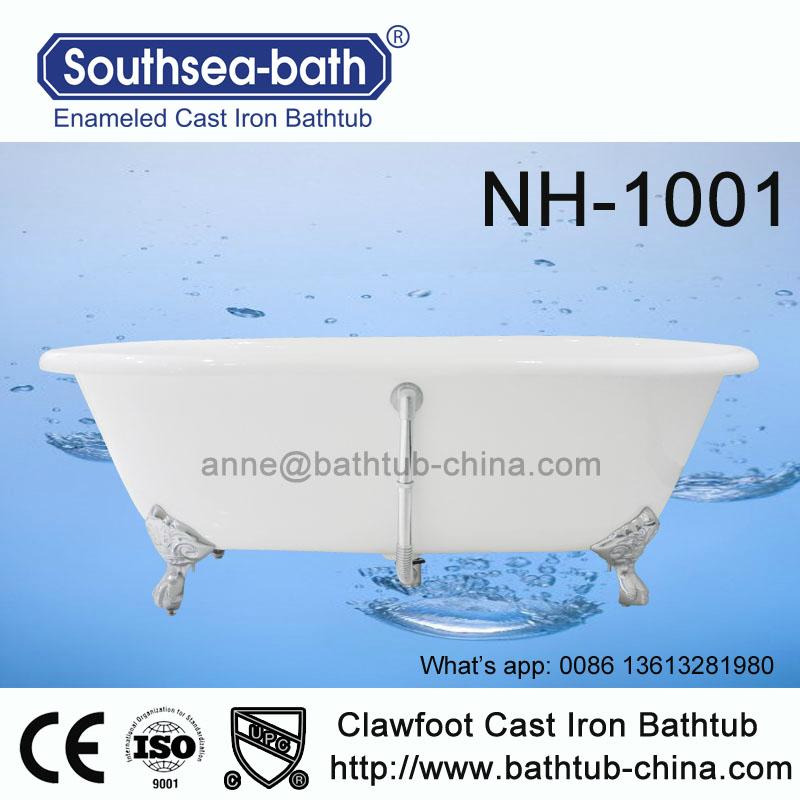 Freestanding Luxury Claw Foot Cast Iron Bathtub NH1001 Southsea