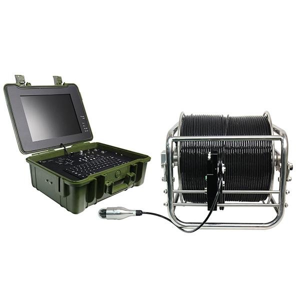 Pan-Tilt Camera System for Underwater Inspection Detector
