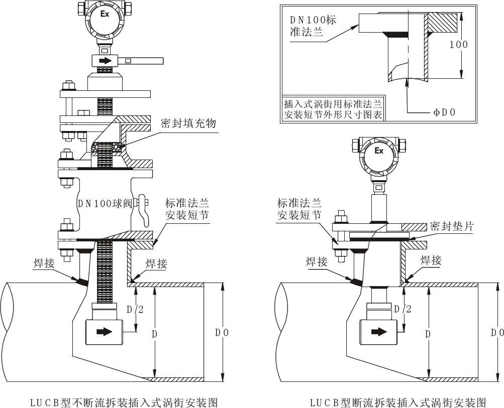 供應溫壓補償型渦街流量計蒸汽專測 4