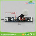 Hottest product Max 8A PIR motion sensor switch with 2 years warranty 1