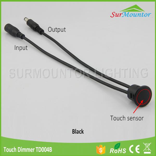 1224V china hinge touch dimmer switchTD004B with high quality