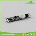 Fashion design 12v pir sensor usb motion