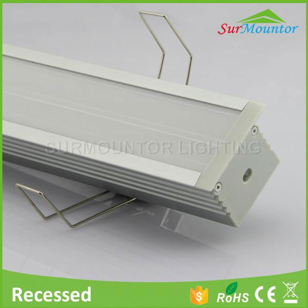 High quality china aluminum profile led strip light  for  ceiling