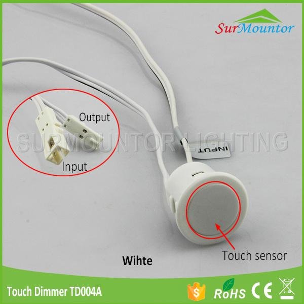 12v led touch dimmer switch with free dimmer function