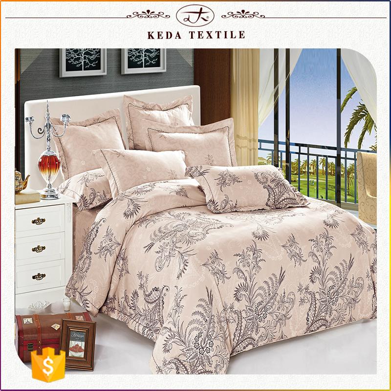 China textile nantong bedding set home container king size 4 pcs duvet cover 100 3