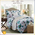 China textile nantong bedding set home container king size 4 pcs duvet cover 100 4