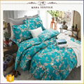 China textile nantong bedding set home container king size 4 pcs duvet cover 100 5