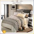 China textile wholesale cheap price 100% polyester disperse printed bed set 2