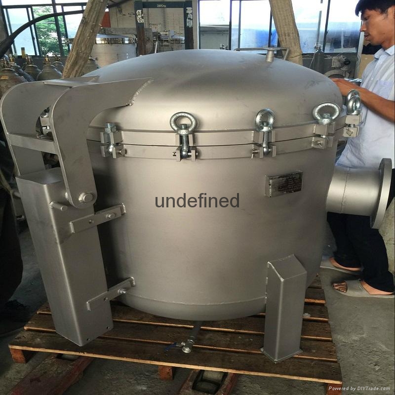 垂直开盖多袋式过滤器 不锈钢多袋式过滤器 2
