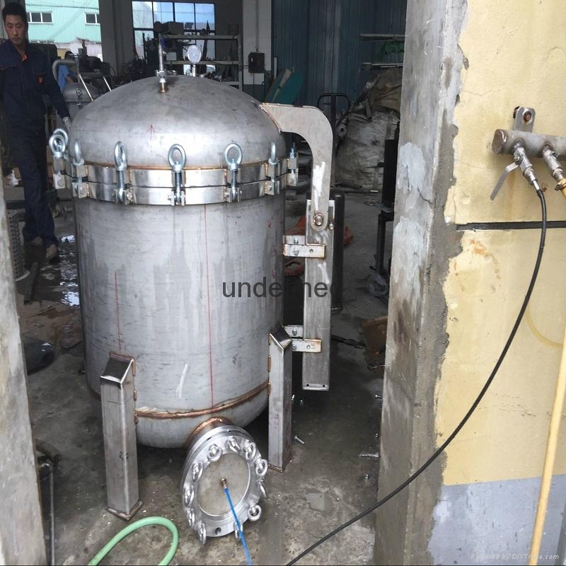 垂直开盖多袋式过滤器 不锈钢多袋式过滤器 3
