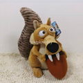 new style ice age 5 costumes cute plush toys 4