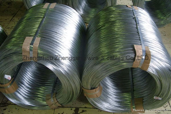 Galvanized steel core wire for aluminium cable steel reinforced 4