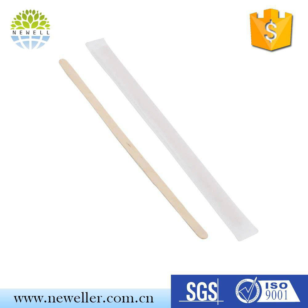 Different packing special discount custom wood coffee stirrer with many size 2