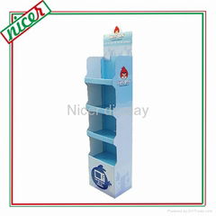 Simply Assembled carton cardboard Toys Display Racks