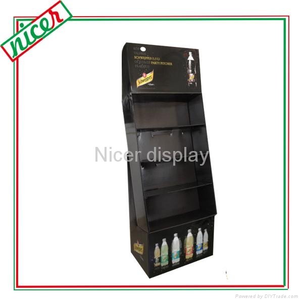 Corrugated Shelving Beer Cups Display Units 2