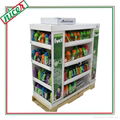 Corrugated Shelving Beer Cups Display Units 5