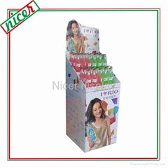 Heavy loading Promotion Beverage Store Display stand