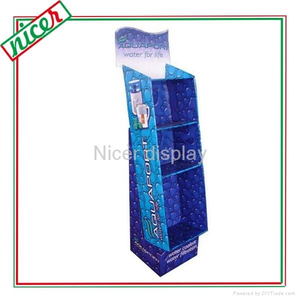 Heavy loading Promotion Beverage Store Display stand 4