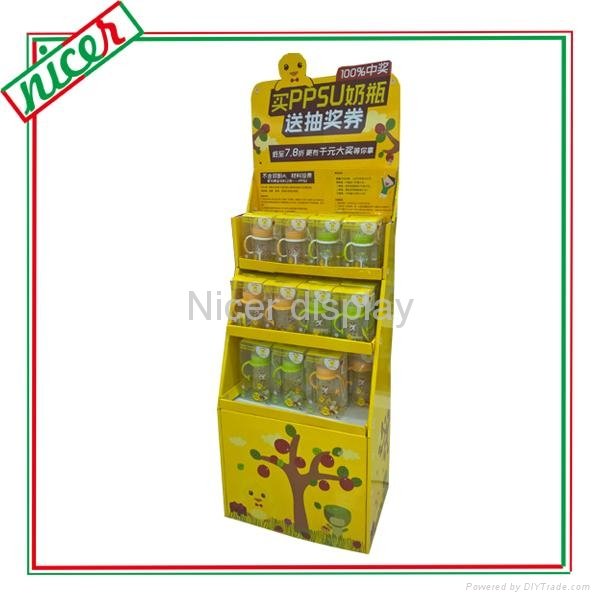 Heavy loading Promotion Beverage Store Display stand 5