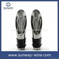 Wine aerator pourer with stopper 2