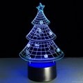 ABS Base Acrylic Plate Material and Switch Power Generation Magic Christmas Tree 3