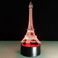 Luminarias Fancy Eiffel Tower Led Light 3D LED Night Light  Bady Room Night Lam 4